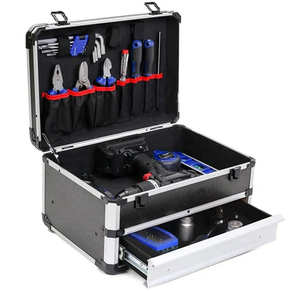 Mallette de rangement rigide en aluminium – modèle portable – photo produit 9