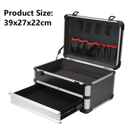 Mallette de rangement rigide en aluminium – modèle portable – photo produit 7