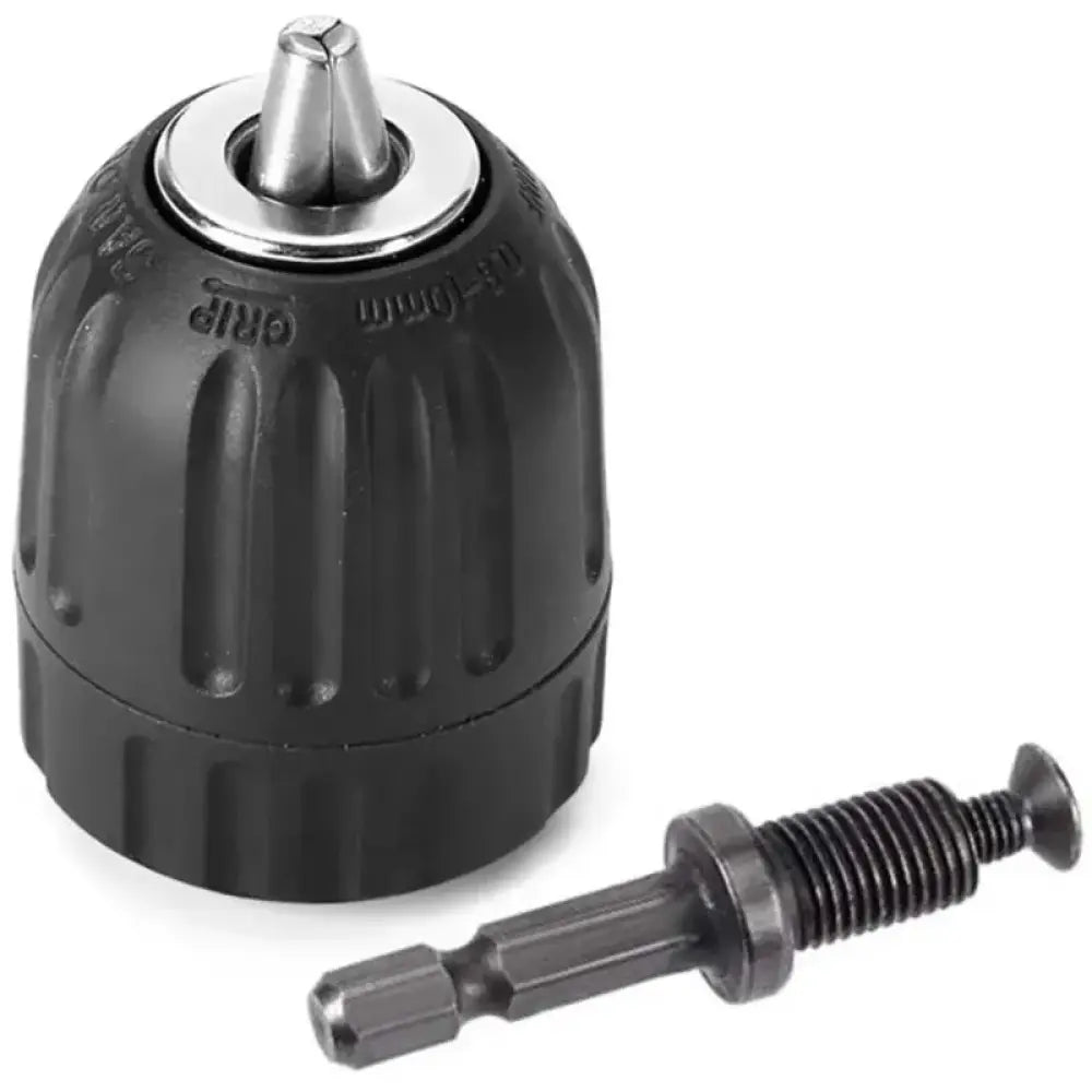 Mandrin autoserrant 0,8–10 mm avec adaptateur hexagonal 1/4 po - 1 pièce – 0,8 à 10 mm - Mandrin de perceuse