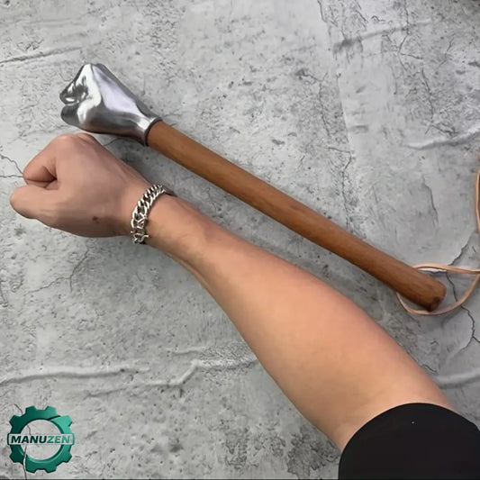 Marteau Inoxydable Tête Durable Manche Bois Résistant À La Rouille Extérieur