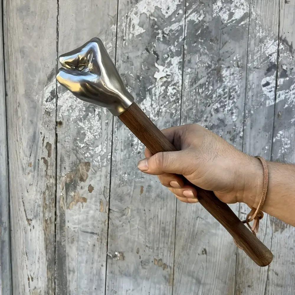 Marteau Inoxydable Tête Durable Manche Bois Résistant À La Rouille Extérieur