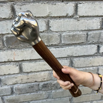 Marteau Inoxydable Tête Durable Manche Bois Résistant À La Rouille Extérieur Marteau de poing