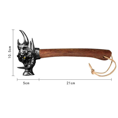 Marteau Inoxydable Tête Durable Manche Bois Résistant À La Rouille Extérieur Marteau de sanglier