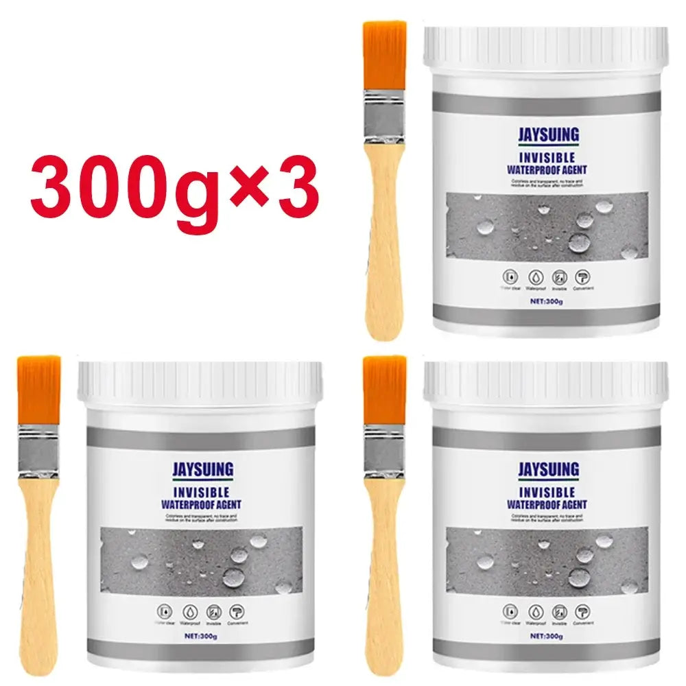 Mastic d’étanchéité incolore 300 g, 1 3 ou 4 pots - 3 pots de 300 g / France - Mastic d’étanchéité transparent
