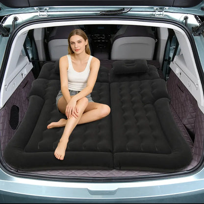 Matelas Gonflable Pour Voiture Avec Pompe Et Oreiller Lit De Voiture