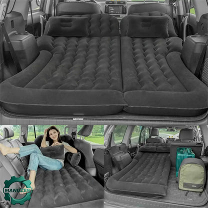 Matelas Gonflable Pour Voiture Avec Pompe Et Oreiller Lit De Voiture
