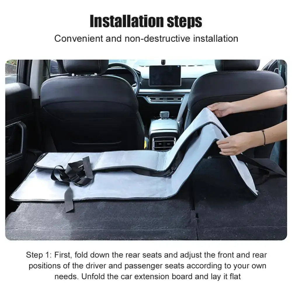 Matelas pliable pour coffre de voiture et SUV - matelas coffre voiture SUV camping