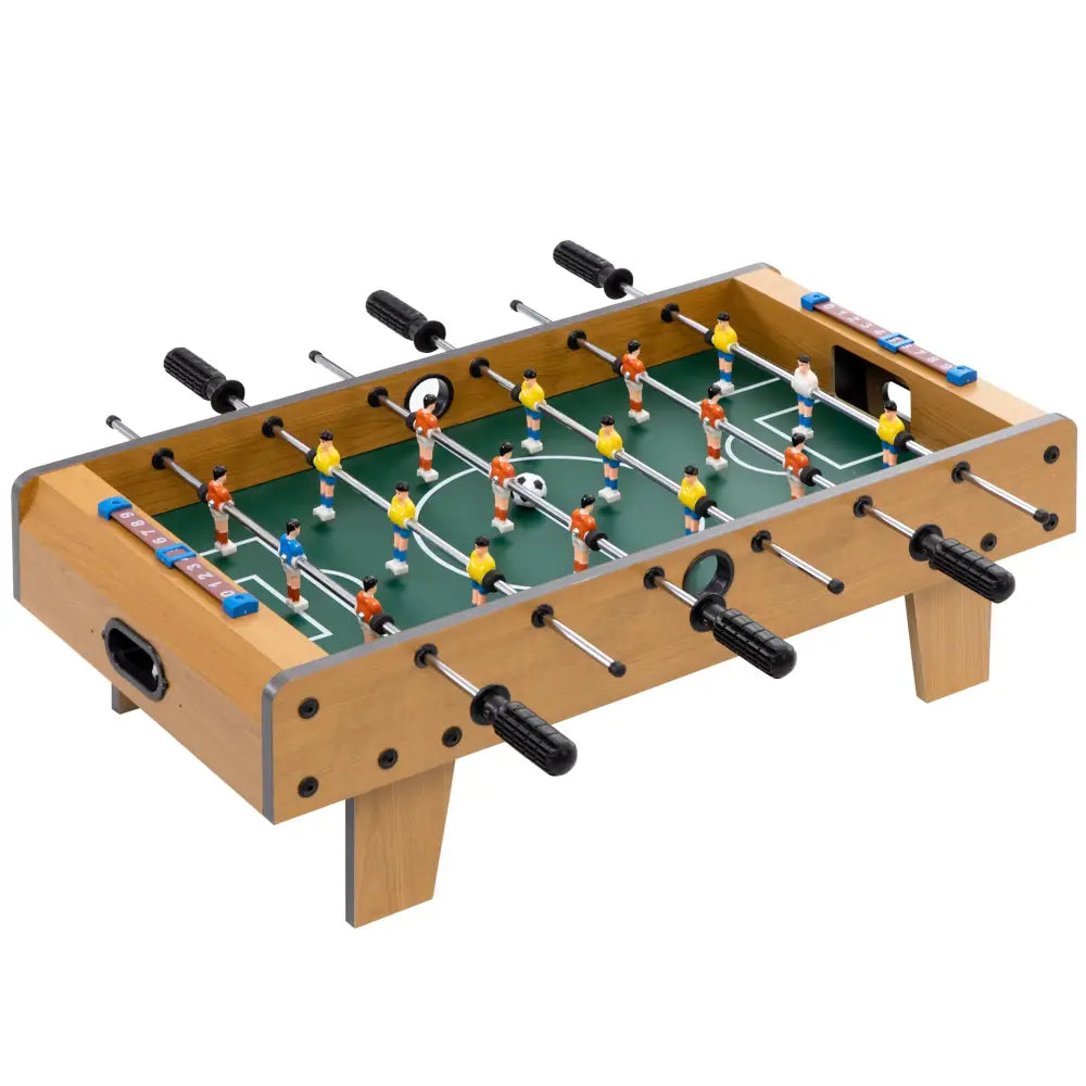 Mini baby-foot de table 69 cm – 18 joueurs et 2 balles - France - mini baby foot de table