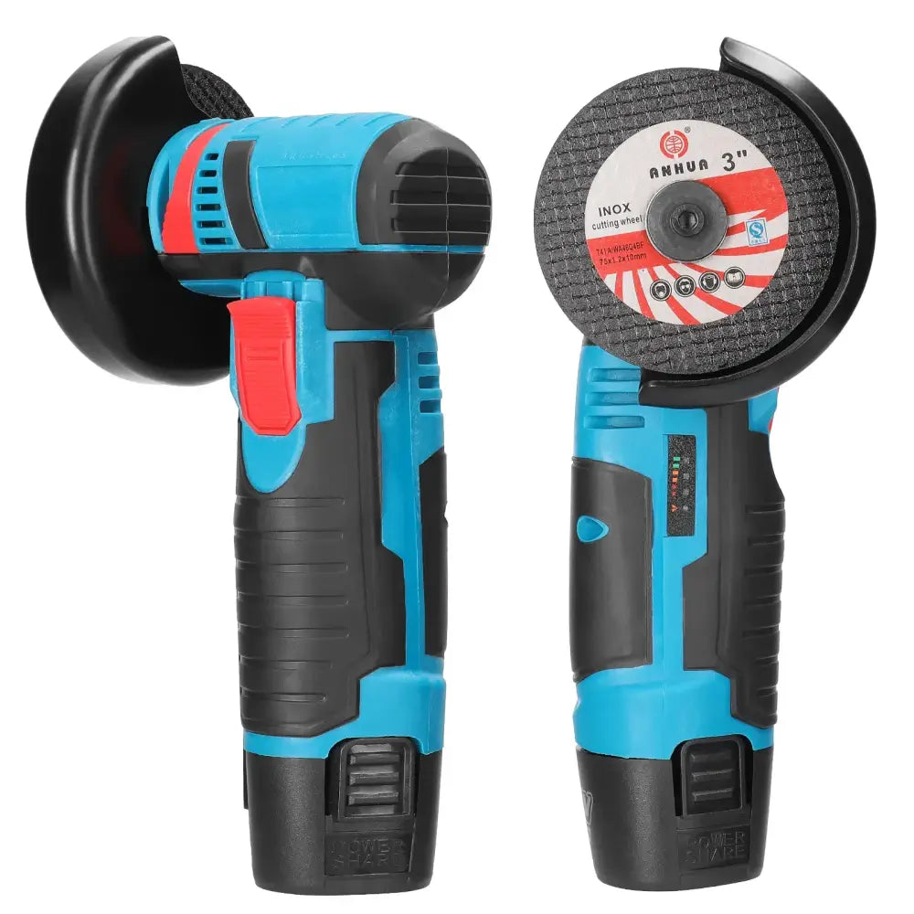 Mini-meuleuse sans fil à vitesse variable – 2 batteries – photo produit 6