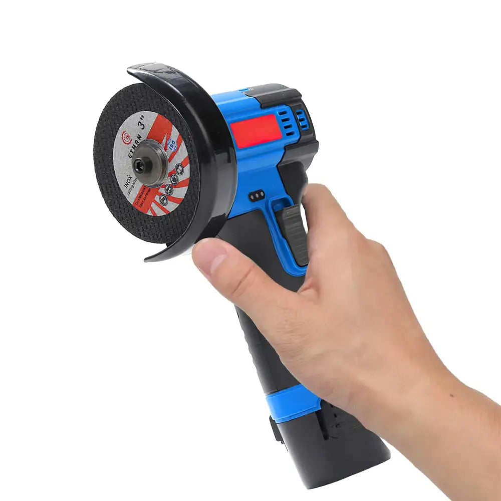 Mini-meuleuse sans fil à vitesse variable – 2 batteries – photo produit 4