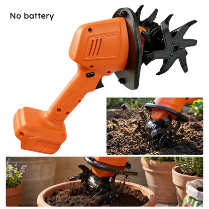 Mini-motoculteur électrique sans fil pour potager – détail 2