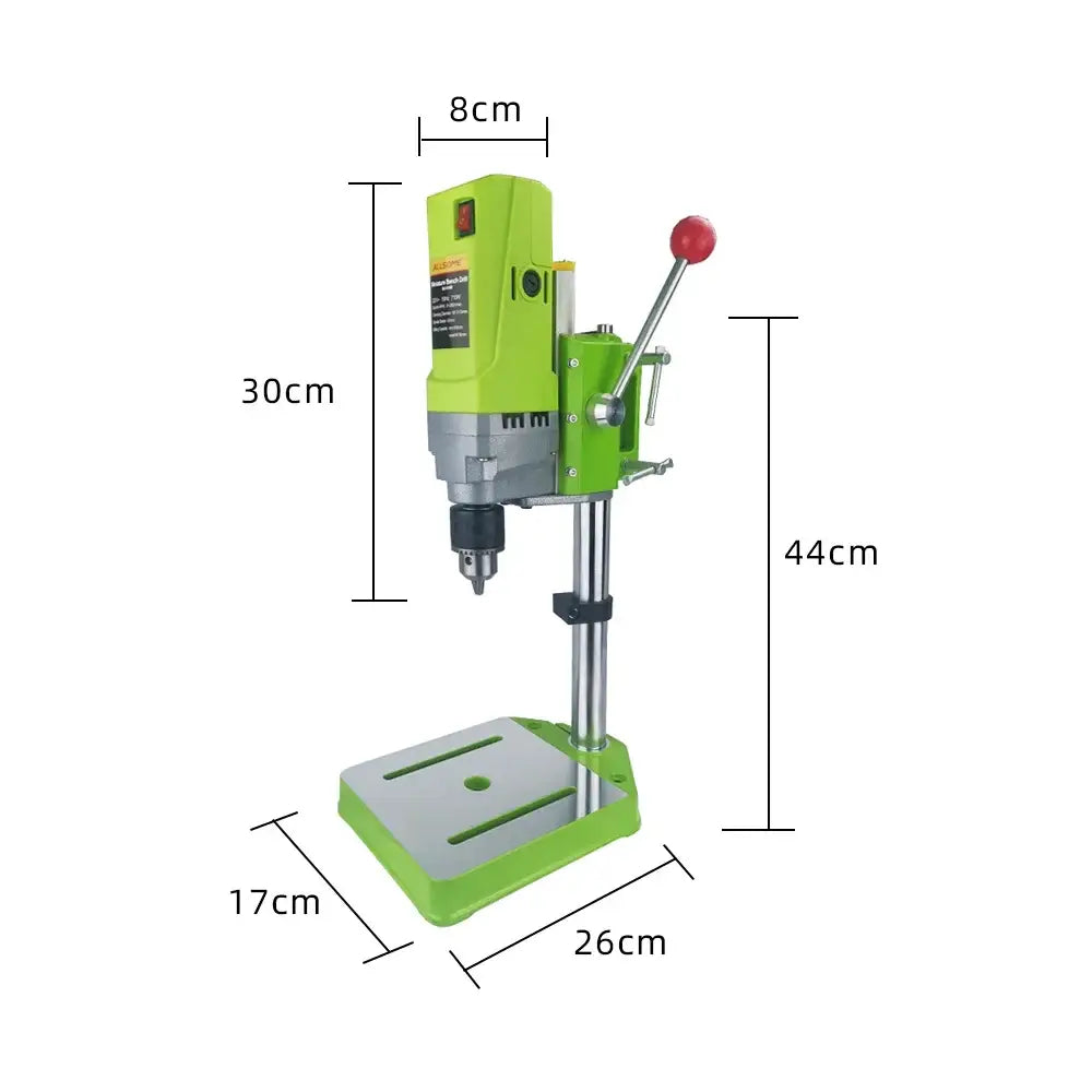 Mini perceuse à colonne 710 W 13 mm – support et étau - Perceuse à colonne