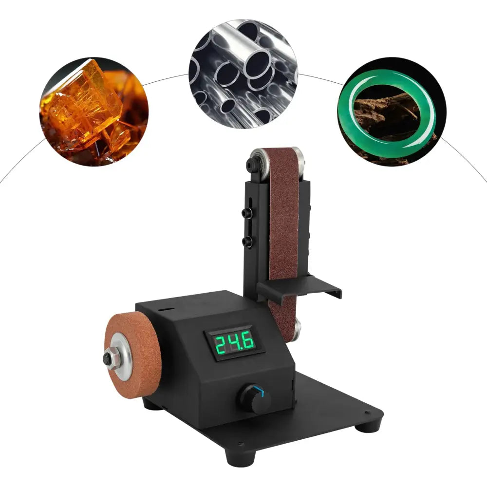 Mini ponceuse à bande 350 W – bandes 30 × 380 mm - mini ponceuse bande 350 W