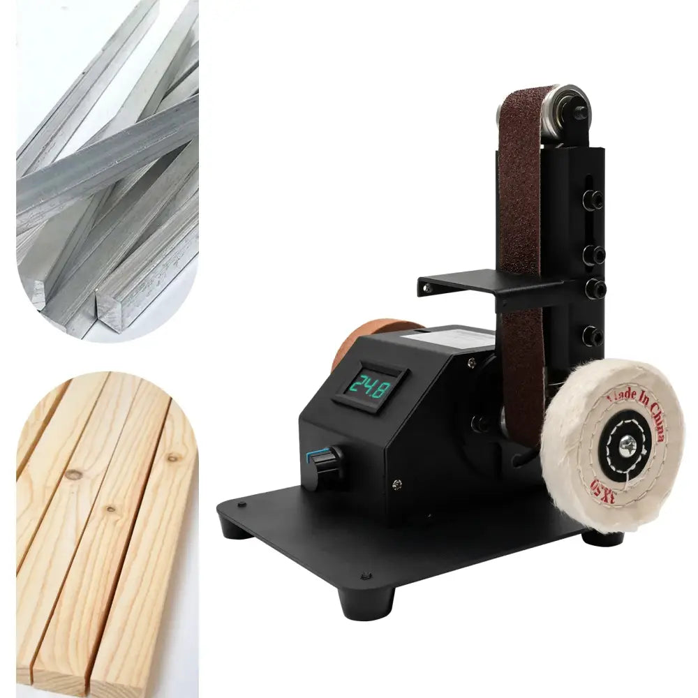Mini ponceuse à bande 350 W – bandes 30 × 380 mm - mini ponceuse bande 350 W
