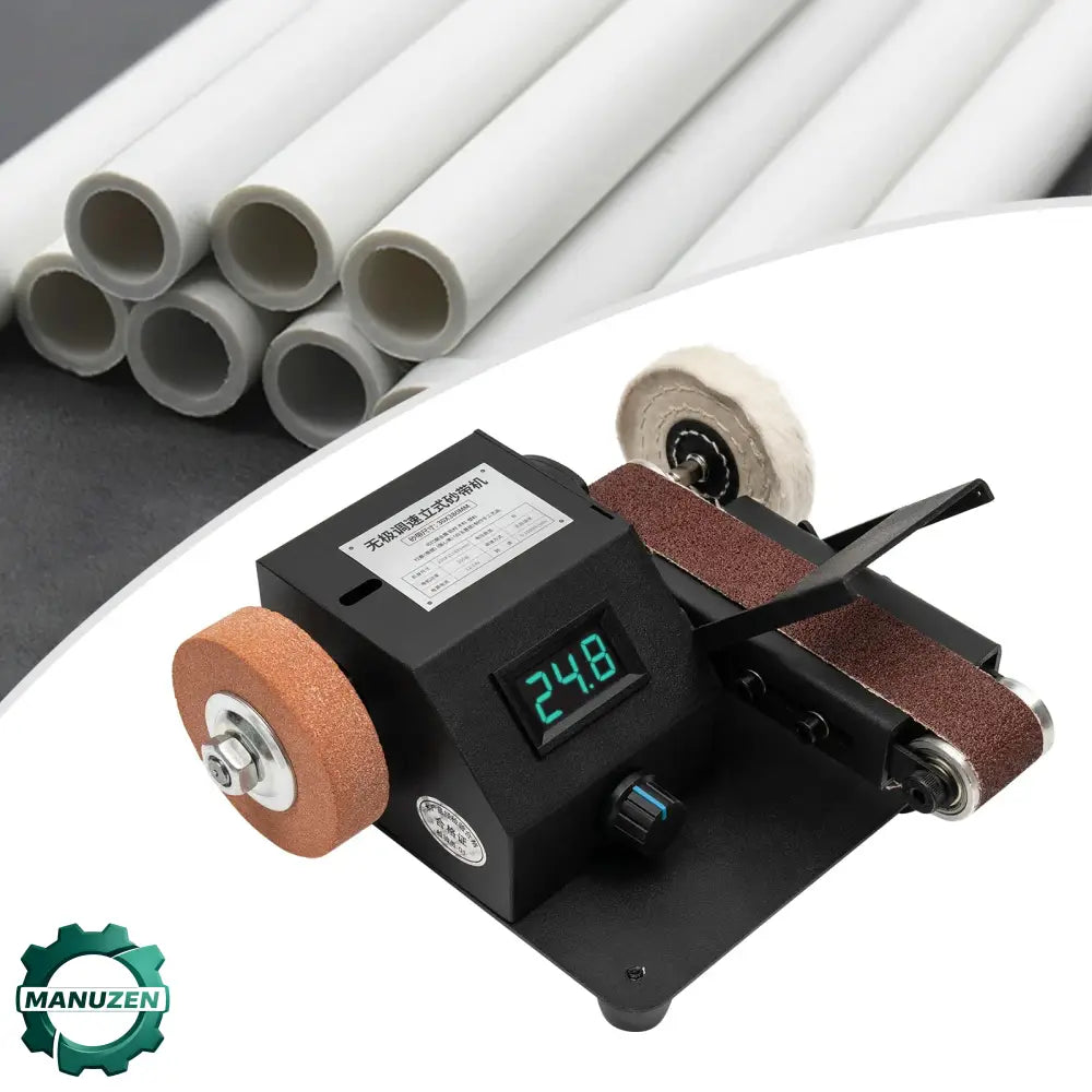 Mini ponceuse à bande 350 W – bandes 30 × 380 mm - mini ponceuse bande 350 W