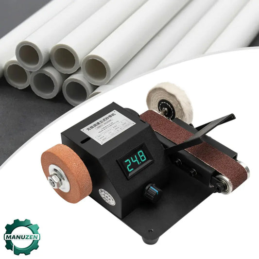 Mini ponceuse à bande 350 W – bandes 30 × 380 mm - mini ponceuse bande 350 W