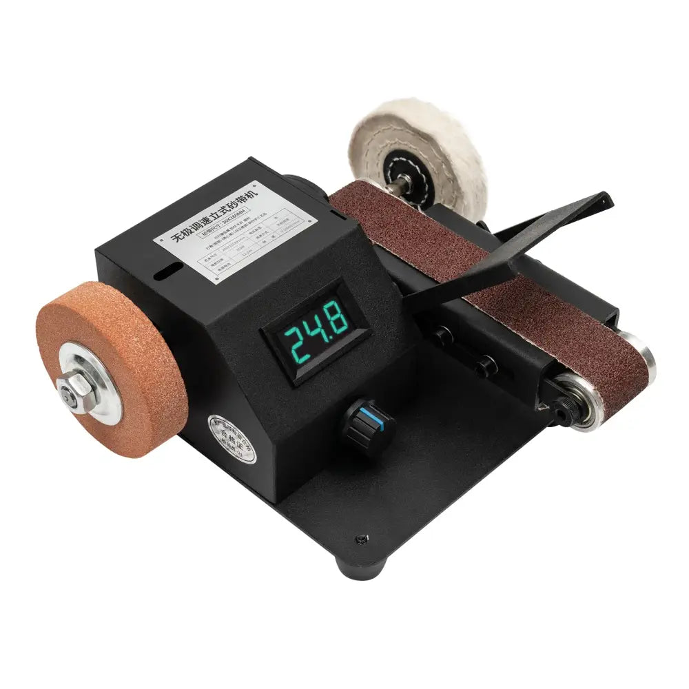 Mini ponceuse à bande 350 W – bandes 30 × 380 mm - Noir / Espagne - mini ponceuse bande 350 W