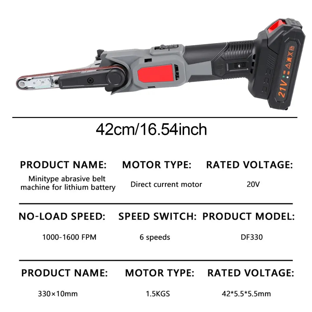 Mini ponceuse à bande sans fil 18 V compatible Makita – bois et métal - Pologne - Ponceuse à bande sans fil