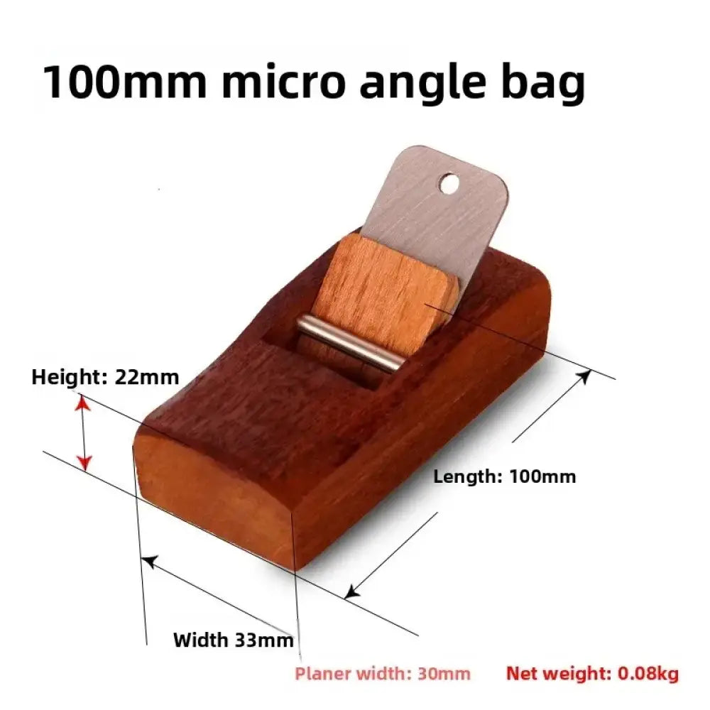 Mini rabot à main pour bois – acier inoxydable - 1 ensemble / France - Rabot à main