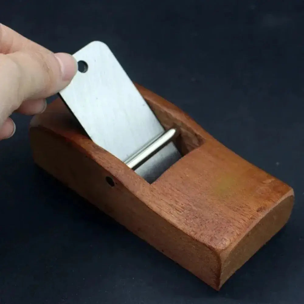 Mini rabot à main pour bois – acier inoxydable - 1 ensemble / France - Rabot à main