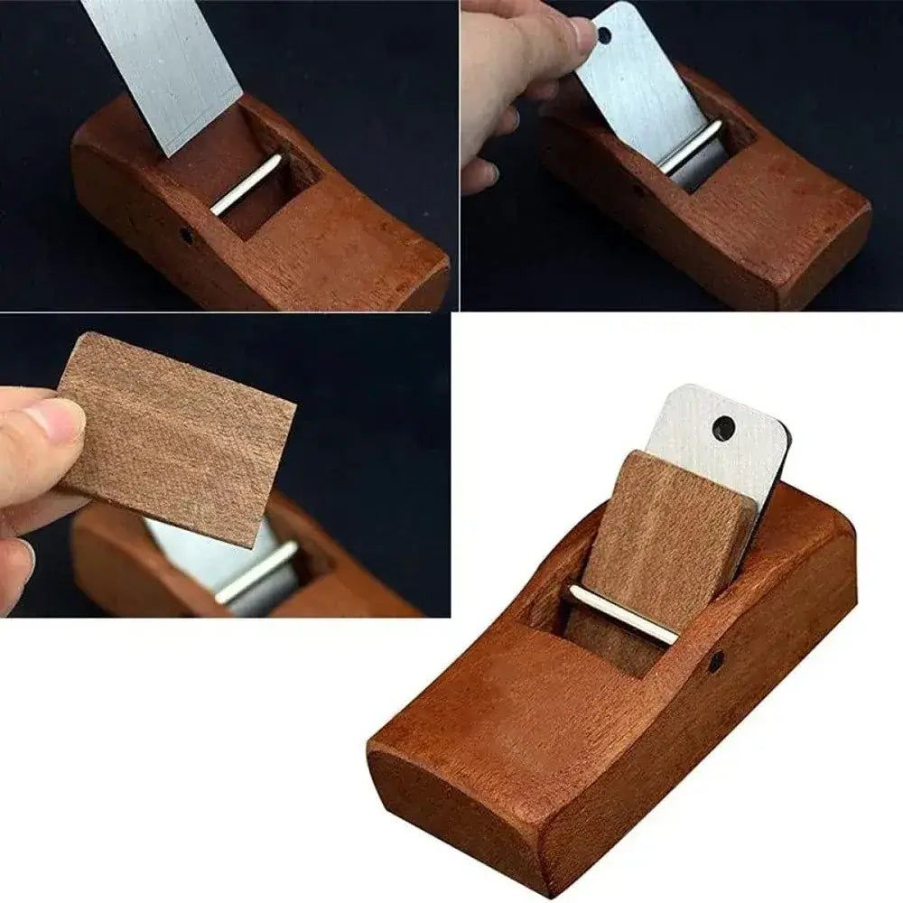 Mini rabot à main pour bois – acier inoxydable - 1 ensemble / France - Rabot à main