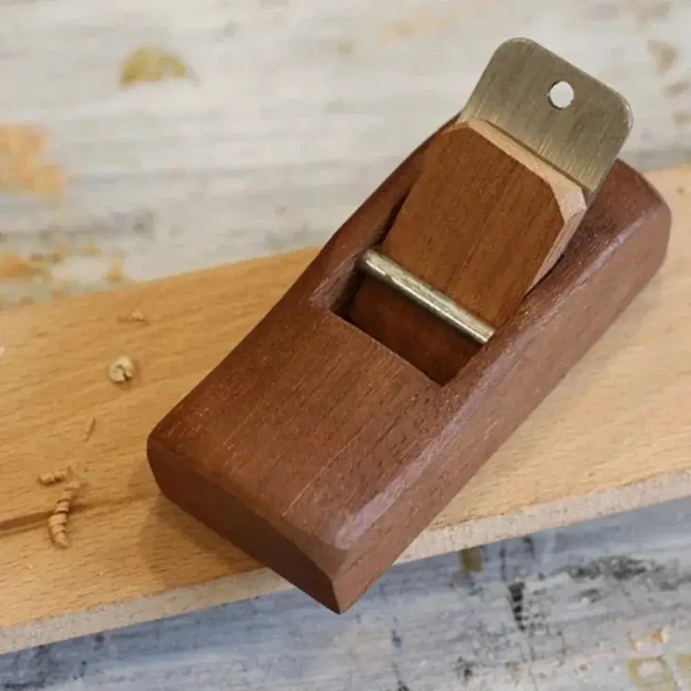 Mini rabot à main pour bois – acier inoxydable - 1 ensemble / France - Rabot à main