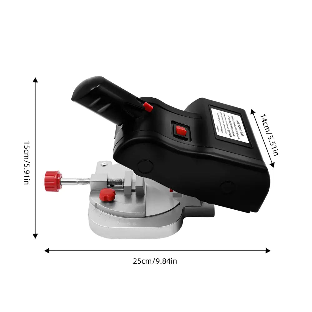 Mini scie à onglet compacte 6000 tr/min - Noir / UE / France - Scies à onglet