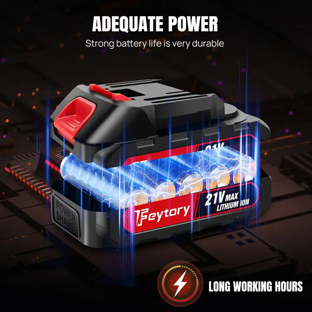 Mini tronçonneuse 21 V 6 pouces – 1 ou 2 batteries - mini tronçonneuse 21V 6 pouces