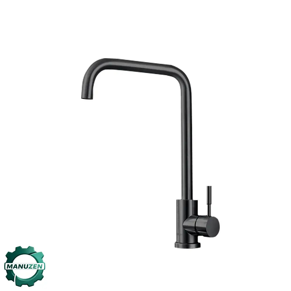 Mitigeur de cuisine en inox noir ou brossé – eau chaude et froide - Modèle 54063B / Allemagne - Robinet de cuisine