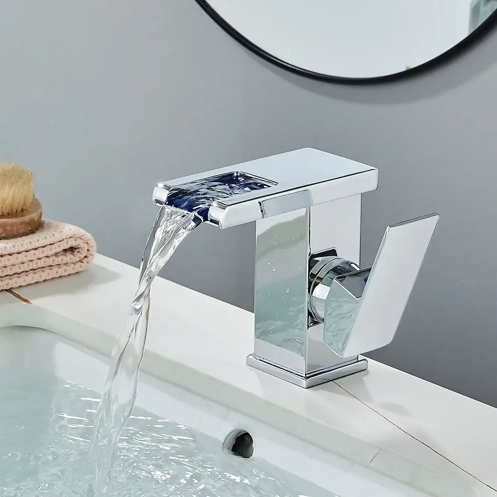 Mitigeur de lavabo cascade LED chaud/froid – détail produit 6