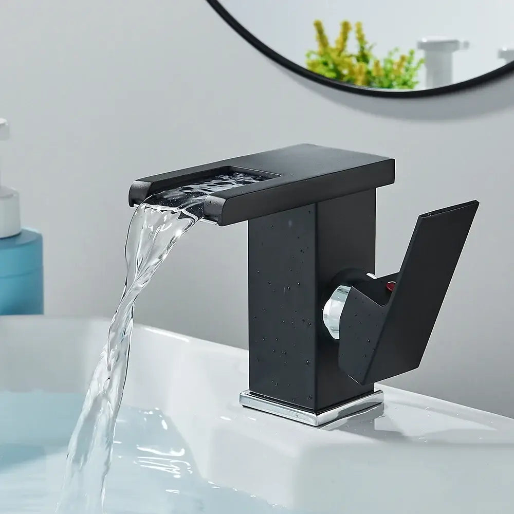 Mitigeur de lavabo cascade LED chaud/froid – détail produit 2