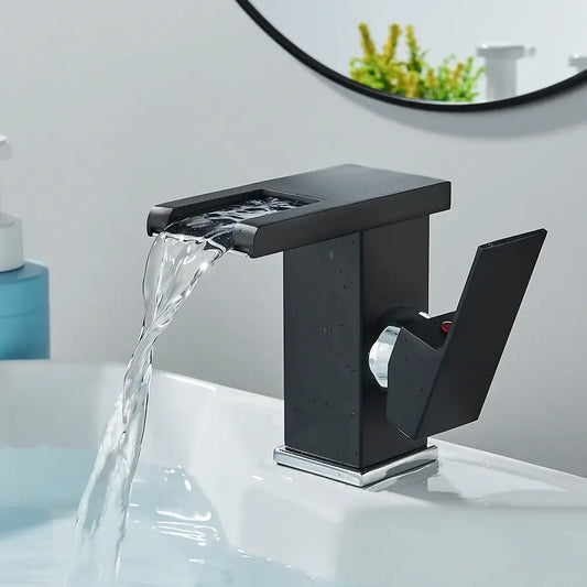 Mitigeur de lavabo cascade LED chaud/froid – détail produit 2