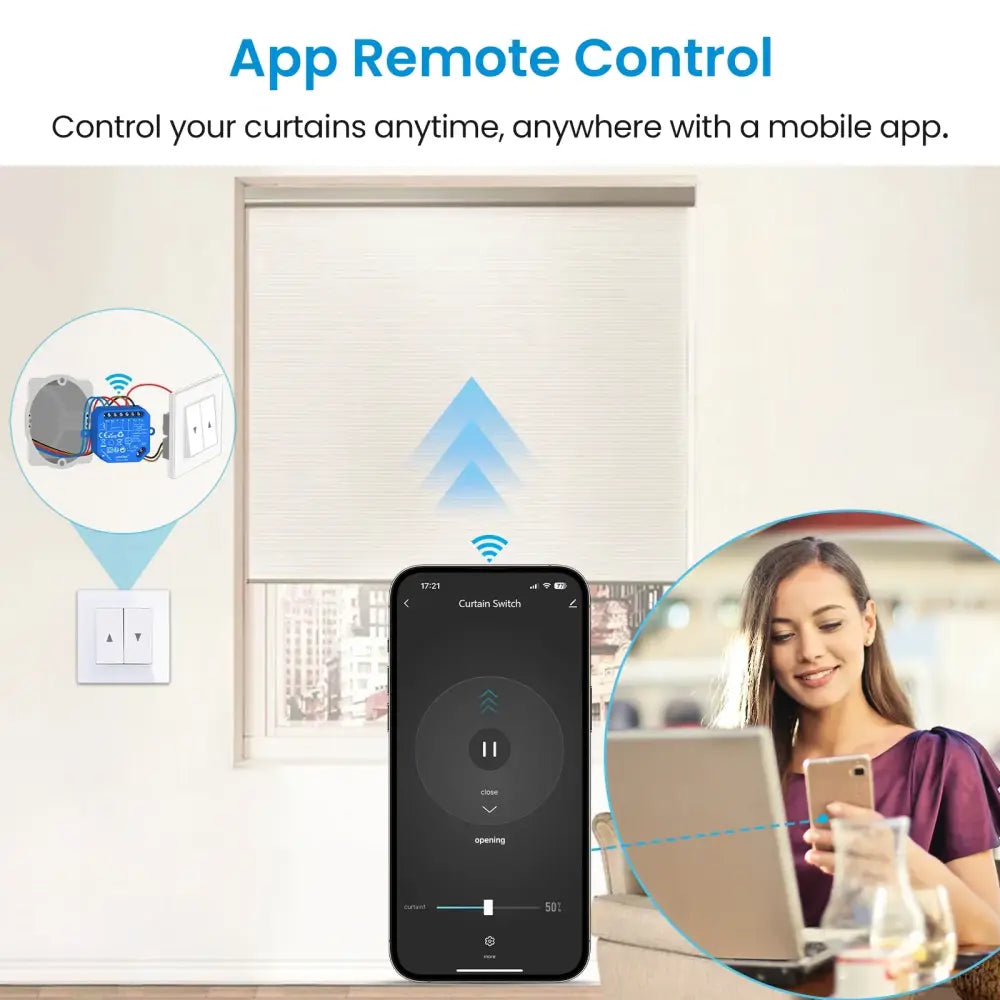 Module relais connecté pour volet roulant – détail produit 3