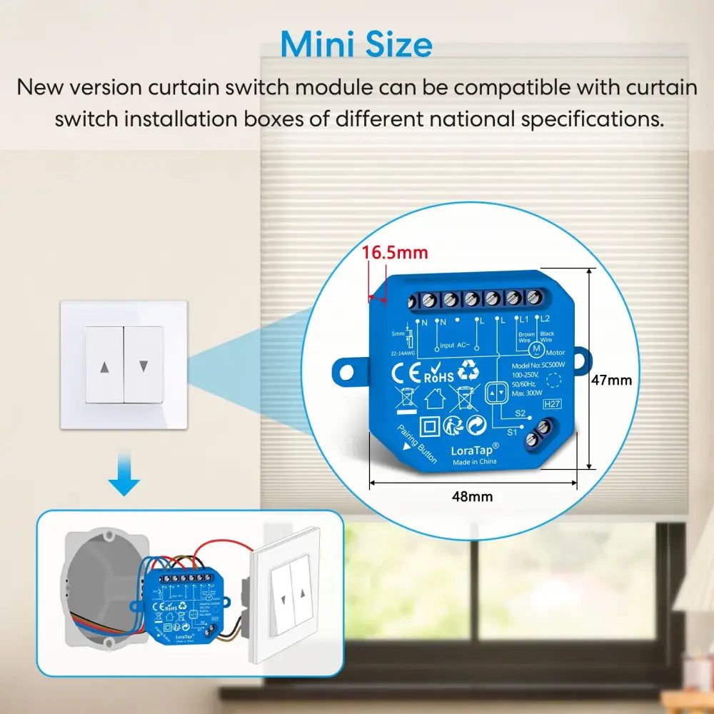 Module relais connecté pour volet roulant – détail produit 7