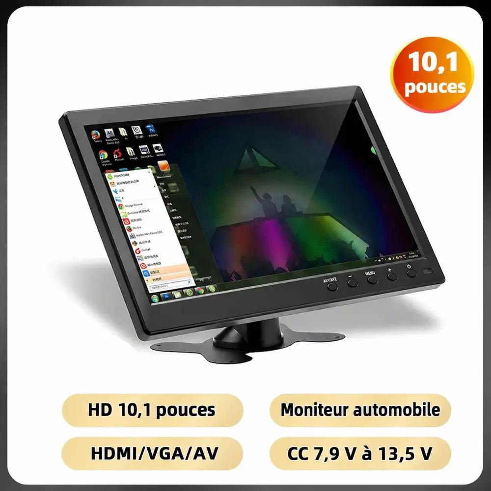 Moniteur automobile – texte en français