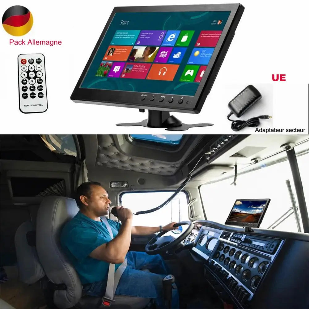 Moniteur automobile – texte en français