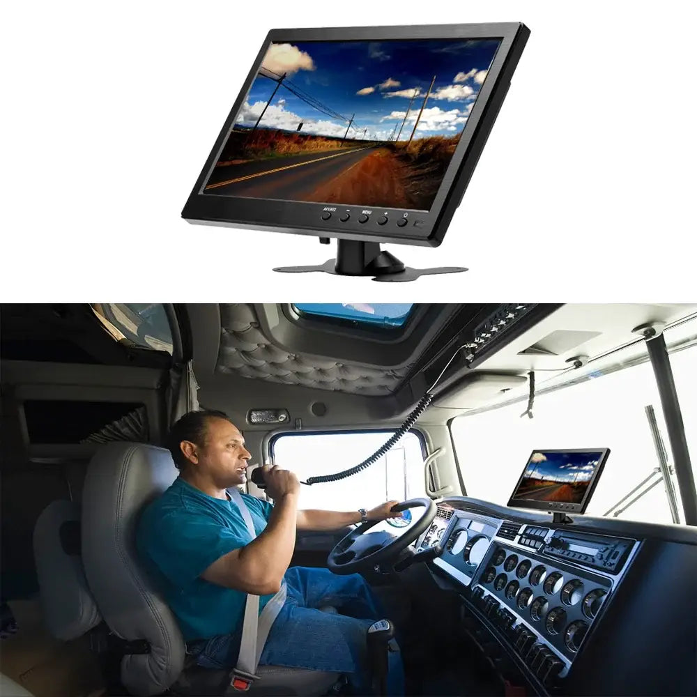 Moniteur 10,1 pouces HDMI VGA – écran 1 024 × 600 - 10,1 pouces / Depuis l’Allemagne - moniteur 10 pouces HDMI VGA