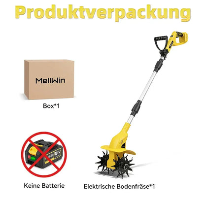 Motobineuse sans fil compatible Makita 18 V – travail 22 × 16 cm - Machine seule – sans batterie / Allemagne