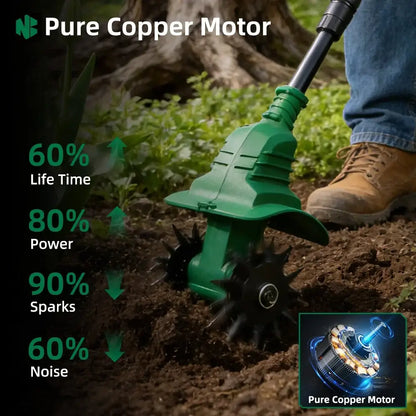 Motoculteur sans fil 170 mm – compatible Makita 18 V - Motoculteur électrique sans fil
