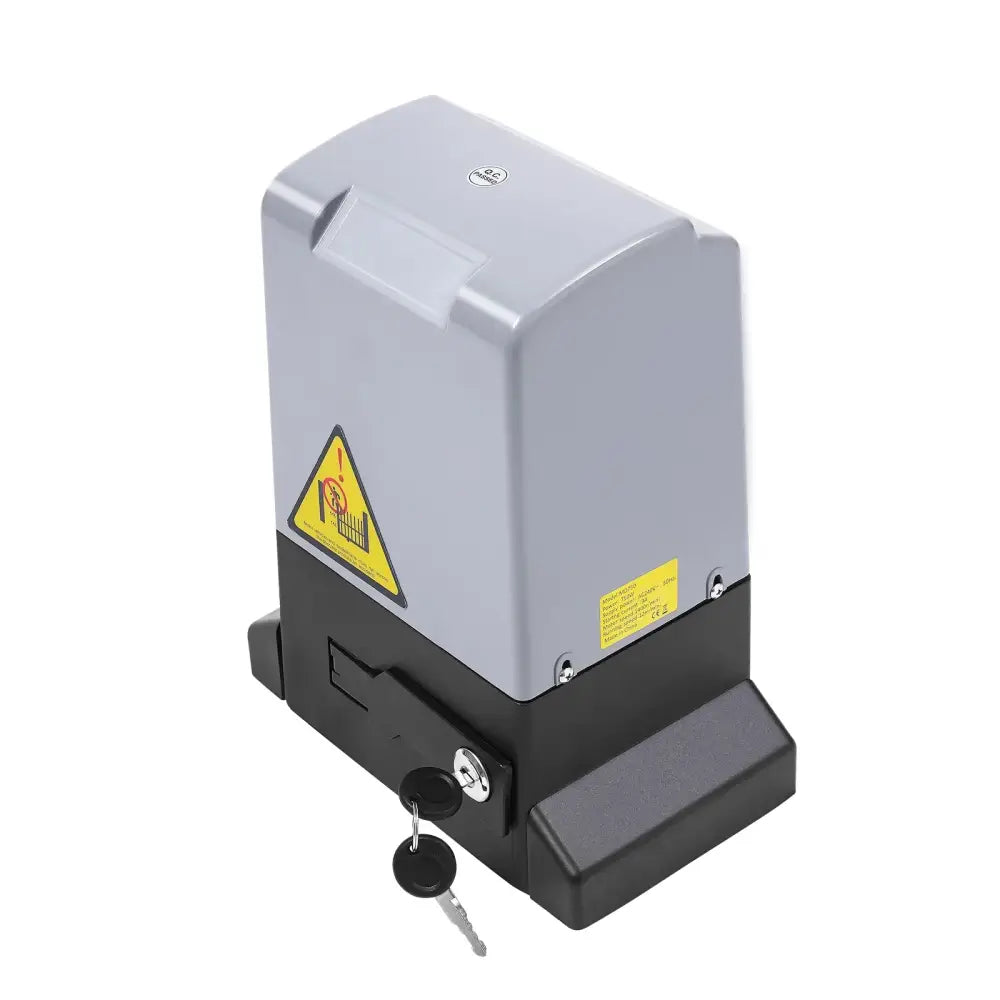 Motorisation portail coulissant 370 W – 600 kg, 2 télécommandes