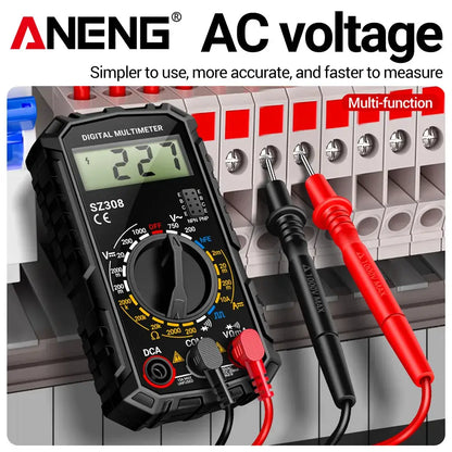 Multimètre numérique SZ308 avec testeur de tension 24–250 V – vue 2