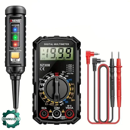 Multimètre numérique SZ308 avec testeur de tension 24–250 V – vue 1