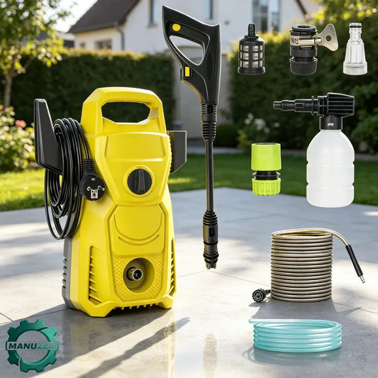 Nettoyeur haute pression electrique portable 1500 W 135 bars