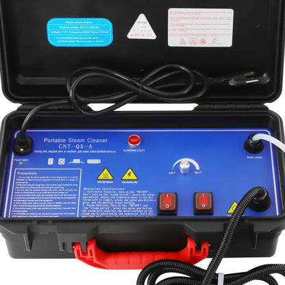Nettoyeur vapeur portable 5 bar 3000 W – maison et voiture - Nettoyeur vapeur portatif