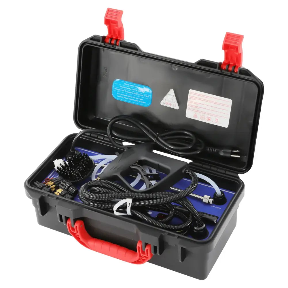 Nettoyeur vapeur portable 5 bar 3000 W – maison et voiture - Nettoyeur vapeur portatif
