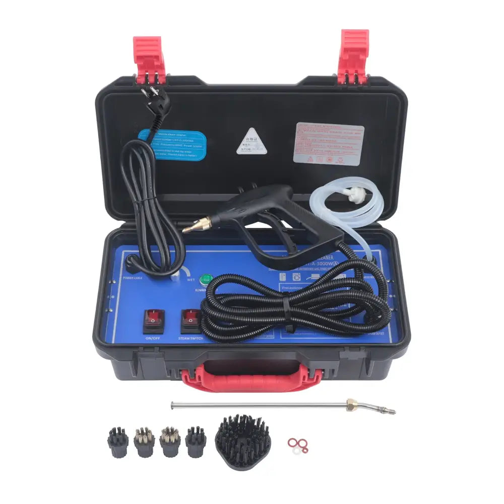 Nettoyeur vapeur portable 5 bar 3000 W – maison et voiture - Nettoyeur vapeur portatif