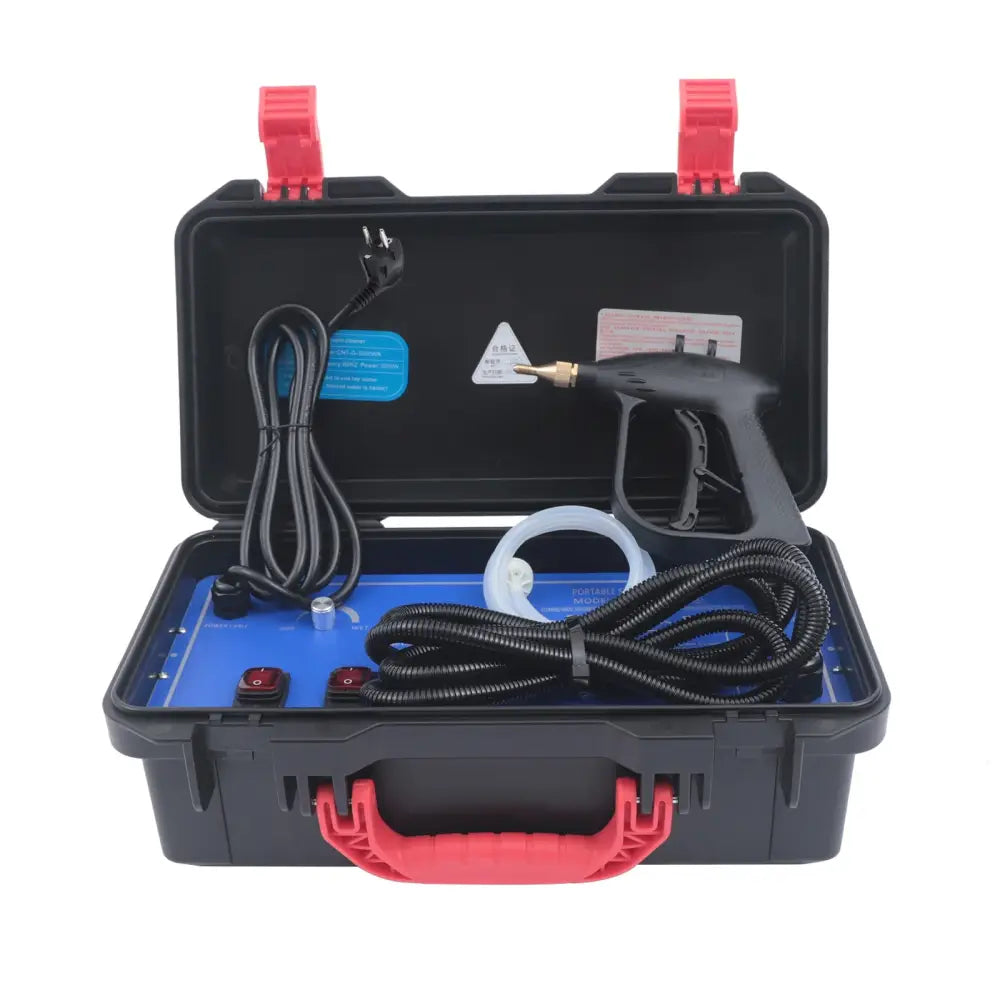 Nettoyeur vapeur portable 5 bar 3000 W – maison et voiture - Nettoyeur vapeur portatif