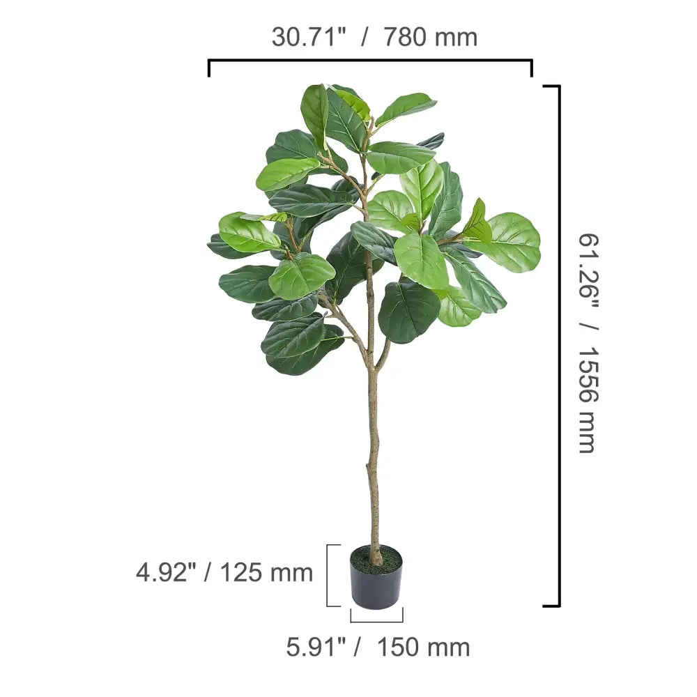Olive Artificielle 4 à 6 Pieds Plante Décorative PE Sécurisée Modèle 1