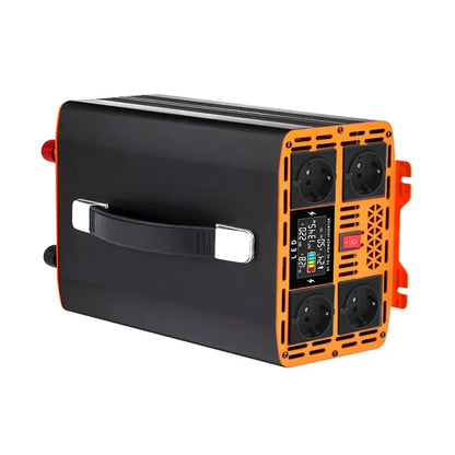 Onduleur sinusoïdal pur 4000 W 5000 W 7000 W 9000 W 12 V 24 V DC vers 220 V
