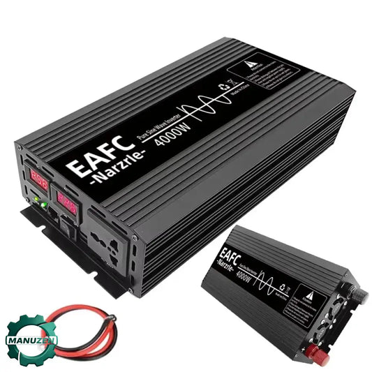 Onduleur sinusoïdal pur 4000 W DC12 V vers AC 220 V prise UE